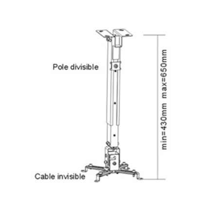 Sunne Projector Ceiling mount