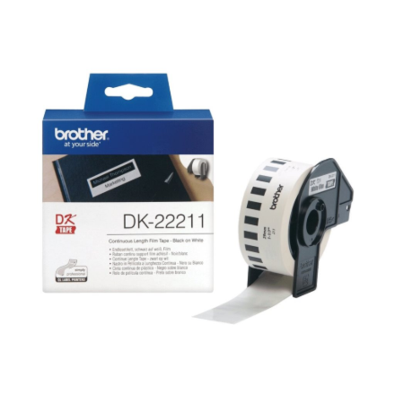 Brother | DK-22211 Continuous Length Paper Label | Black