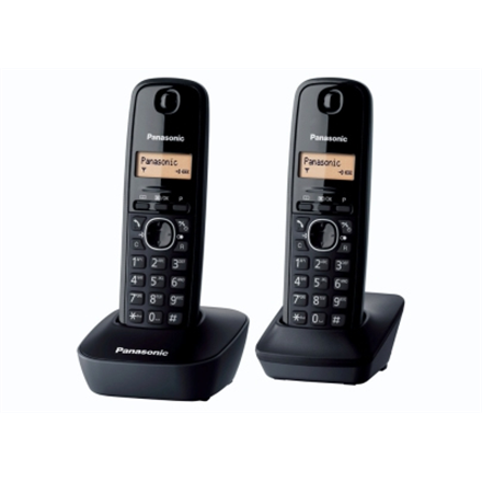 Panasonic Cordless KX-TG1612FXH Black