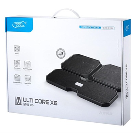 deepcool Multicore x6 Notebook cooler up to 15.6" 	900g g