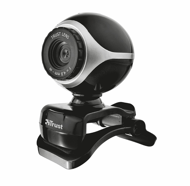 CAMERA WEBCAM USB2 EXIS/BLACK/SILVER 17003 TRUST