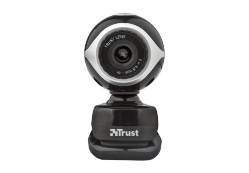 CAMERA WEBCAM USB2 EXIS/BLACK/SILVER 17003 TRUST