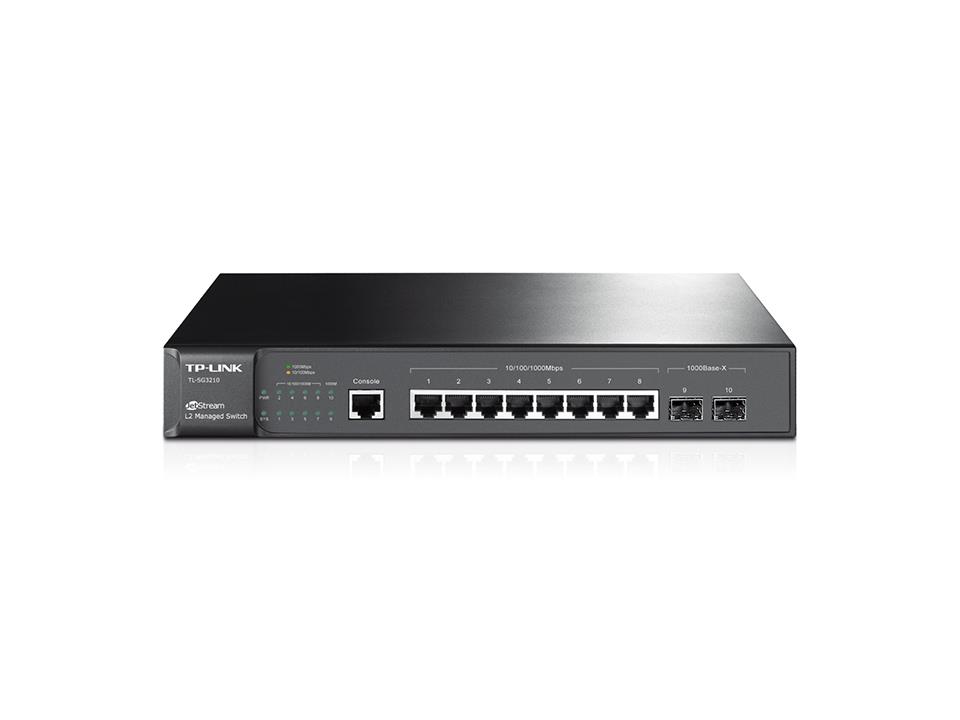 TP-LINK TL-SG3210 Type L2 8x10Base-T / 100Base-TX / 1000Base-T