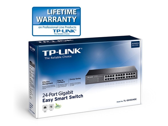 NET SWITCH 24PORT 1000M/TL-SG1024DE TP-LINK