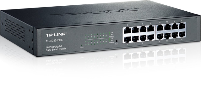 NET SWITCH 16PORT 1000M/TL-SG1016DE TP-LINK