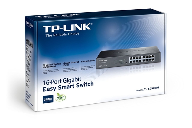 NET SWITCH 16PORT 1000M/TL-SG1016DE TP-LINK