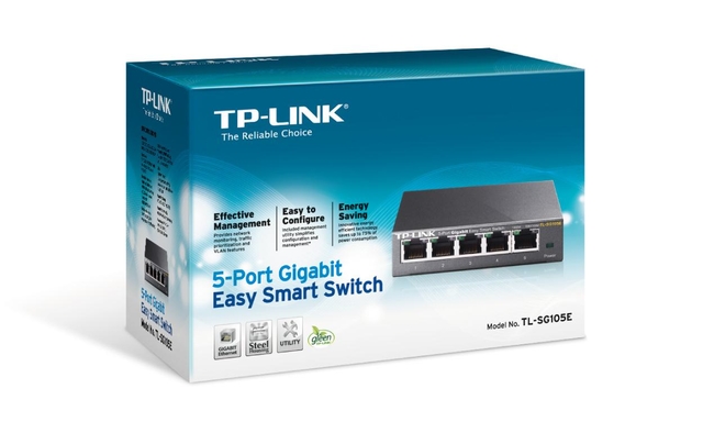 TP-LINK 5x10Base-T / 100Base-TX / 1000Base-T TL-SG105E