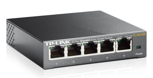 TP-LINK 5x10Base-T / 100Base-TX / 1000Base-T TL-SG105E