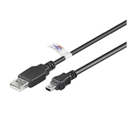 Logilink USB MINI-B 5-pin 180 Cert 1.8m Mini-USB B