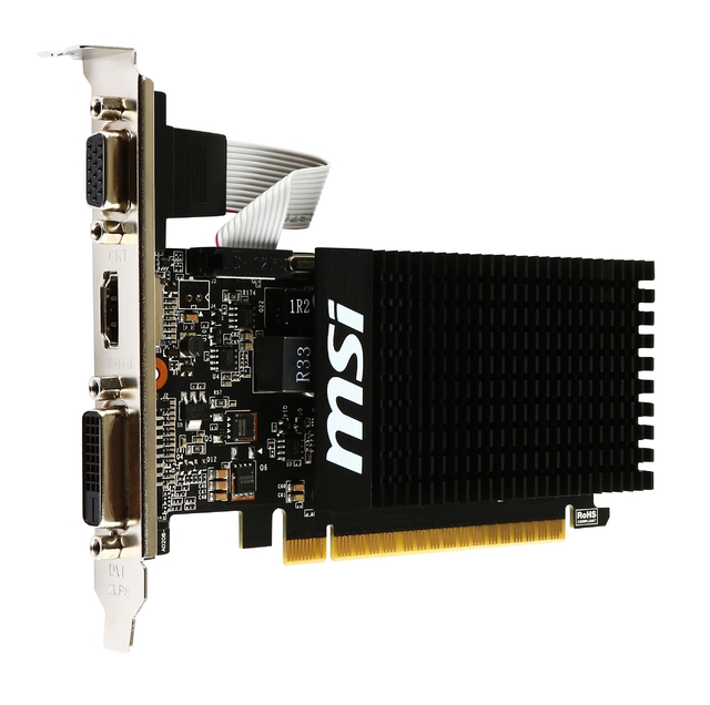 VGA PCIE16 GT710 2GB GDDR3/GT 710 2GD3H LP MSI