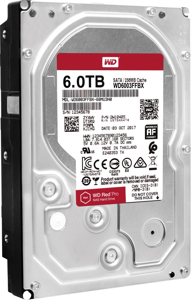 WESTERN DIGITAL Red Pro 6TB SATA 3.0