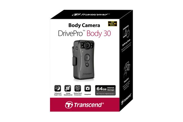 BODY CAMERA DRIVE PRO BODY 30/64GB TS64GDPB30A TRANSCEND