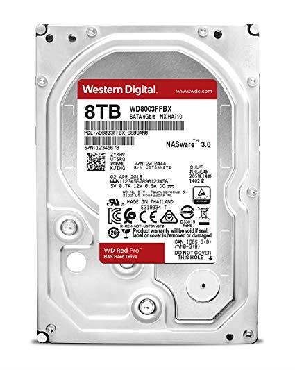 WESTERN DIGITAL Red Pro 8TB SATA 3.0