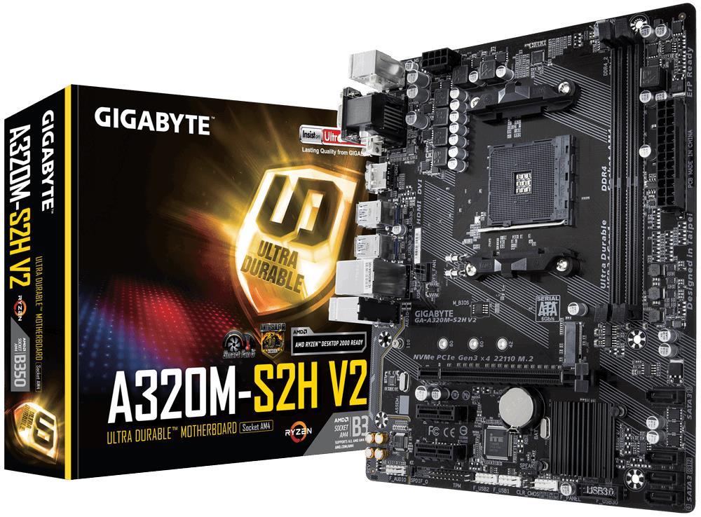 GIGABYTE AMD B350 SAM4 MicroATX