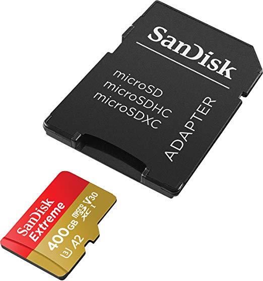 MEMORY MICRO SDXC 400GB UHS-I/W/A SDSQXA1-400G-GN6MA SANDISK