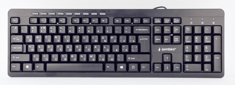 KEYBOARD MULTIMEDIA USB RUS/KB-UM-106-RU GEMBIRD