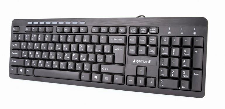 KEYBOARD MULTIMEDIA USB RUS/KB-UM-106-RU GEMBIRD