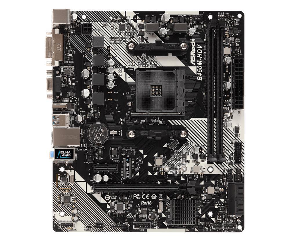 ASROCK AMD B450 SAM4 MicroATX