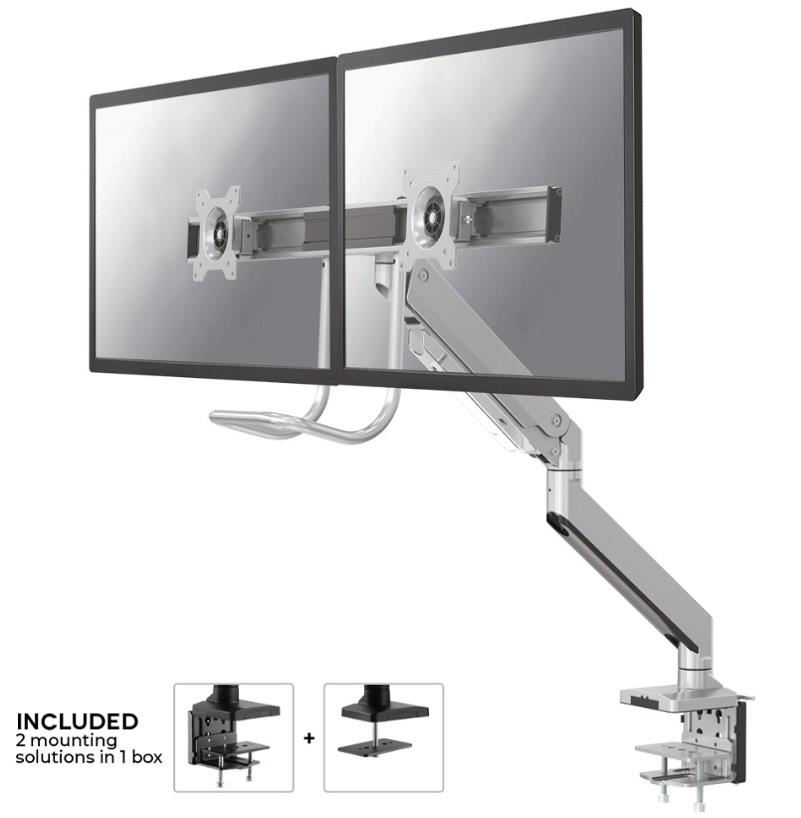 MONITOR ACC DESK MOUNT 10-32"/NM-D775DXSILVER NEOMOUNTS