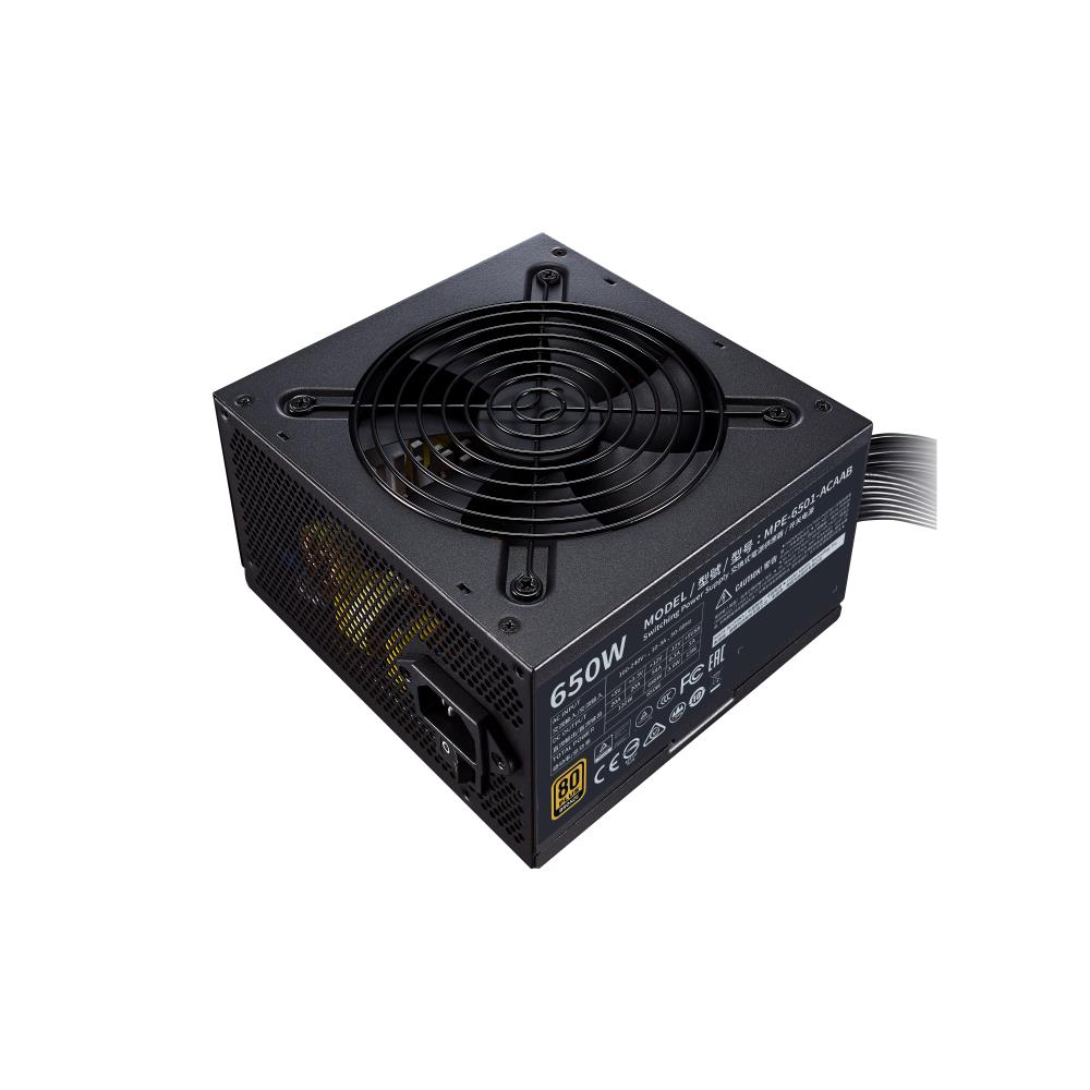 COOLER MASTER 650 Watts Efficiency 80 PLUS BRONZE PFC Active