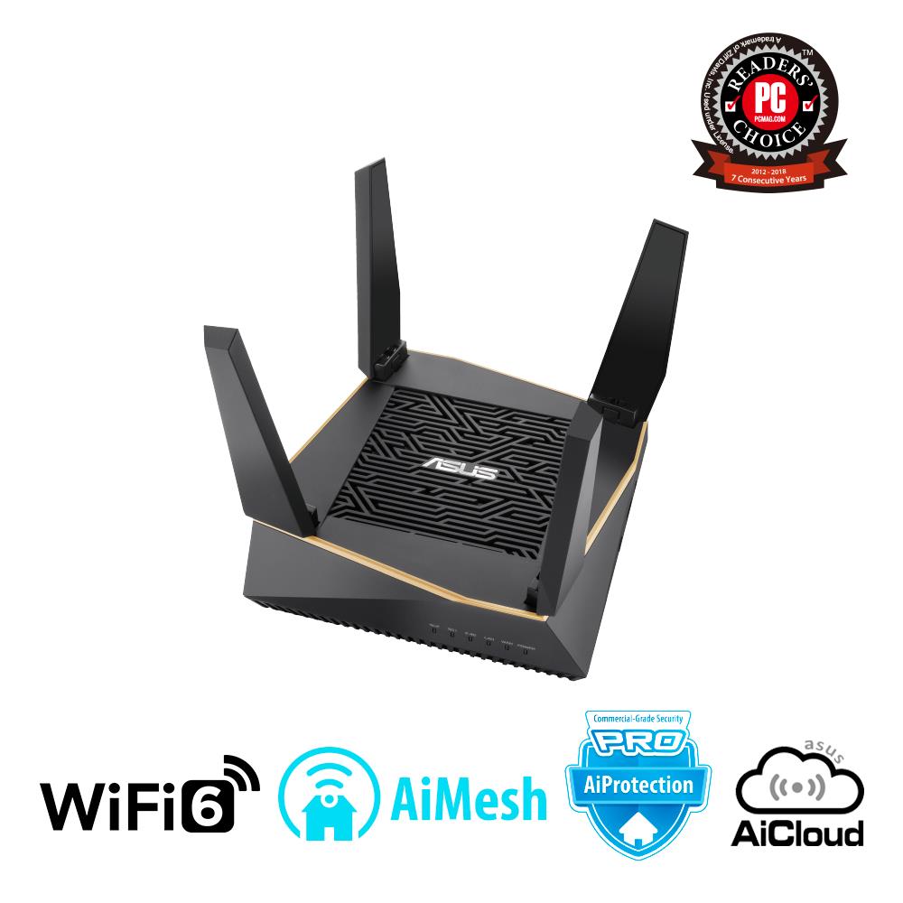 ASUS Wireless Router 6100 Mbps IEEE 802.11ac