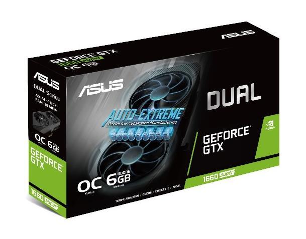 Graphics Card ASUS NVIDIA GeForce GTX 1660 SUPER 6 GB