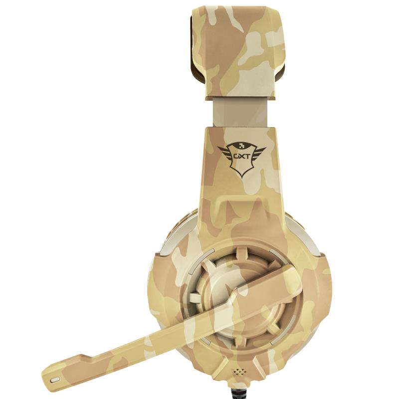 HEADSET GXT 310D RADIUS/DESERT CAMO 22208 TRUST