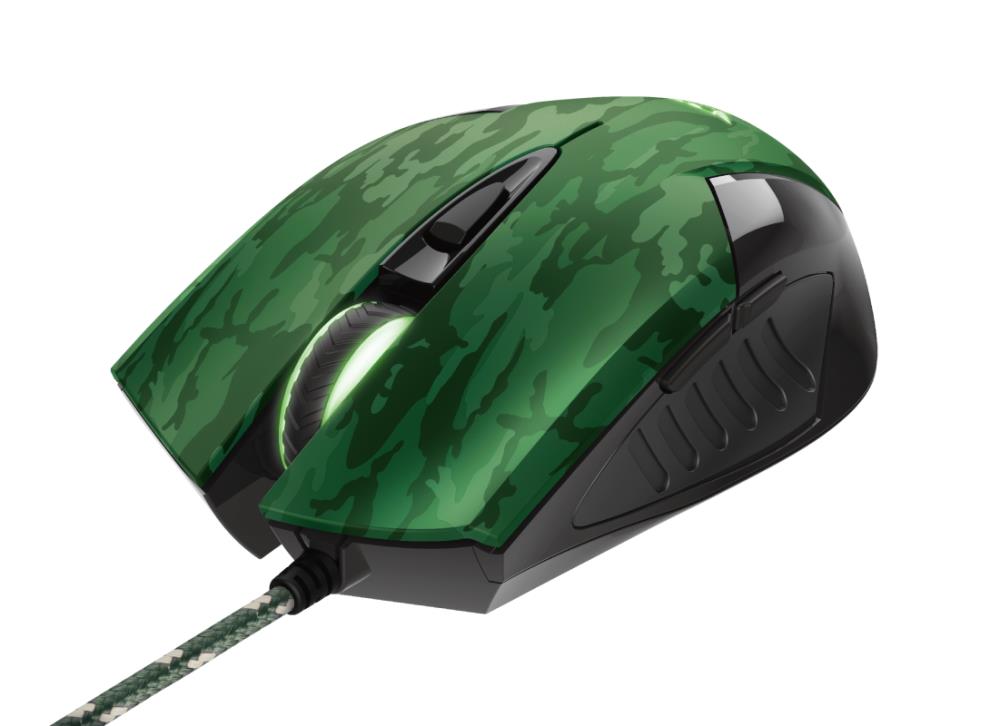 MOUSE USB OPTICAL GXT781 RIXA/CAMO + PAD 23611 TRUST