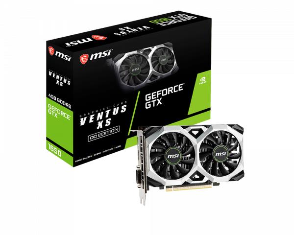 Graphics Card MSI NVIDIA GeForce GTX 1650 4 GB