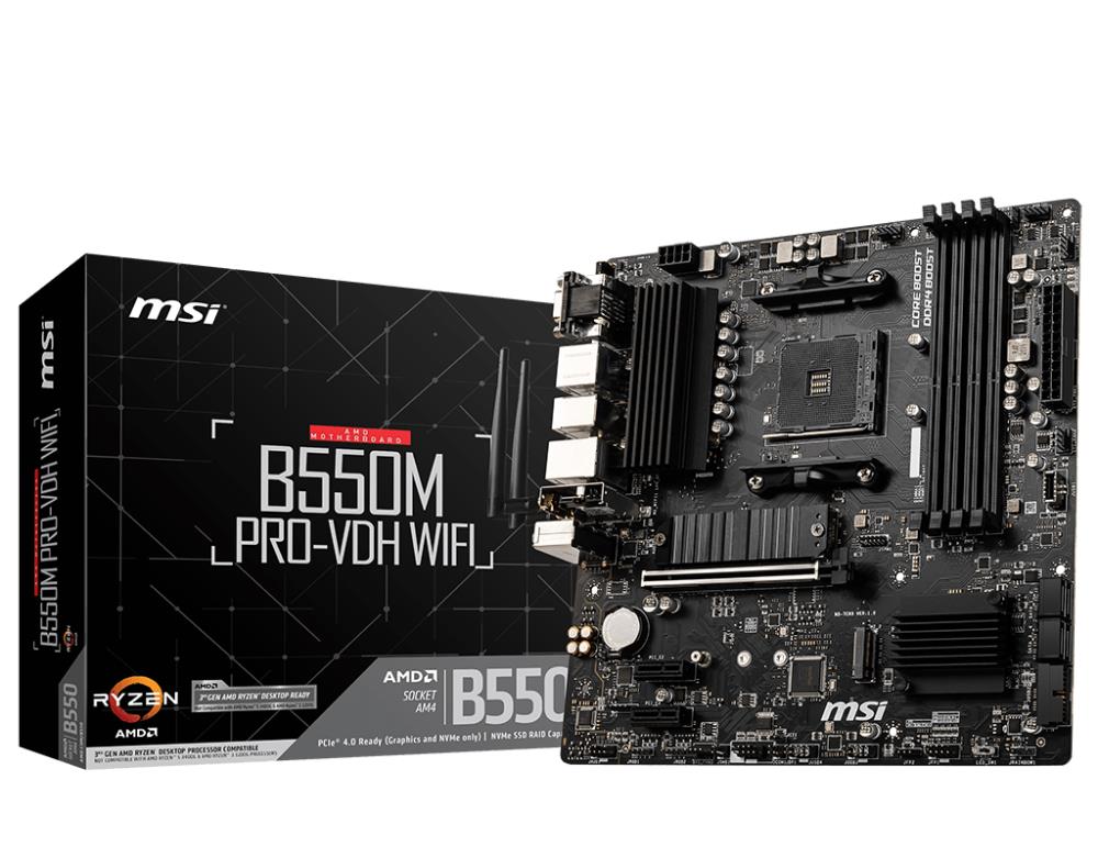 MSI AMD B550 SAM4 MicroATX
