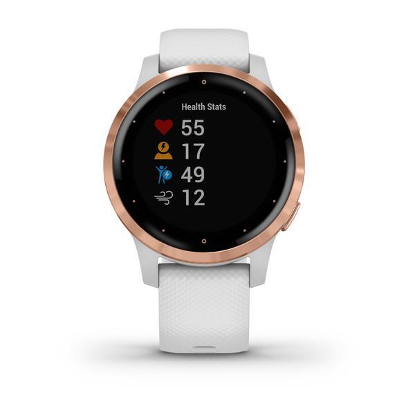 SMARTWATCH VIVOACTIVE 4S/WHITE/ROSE 010-02172-23 GARMIN