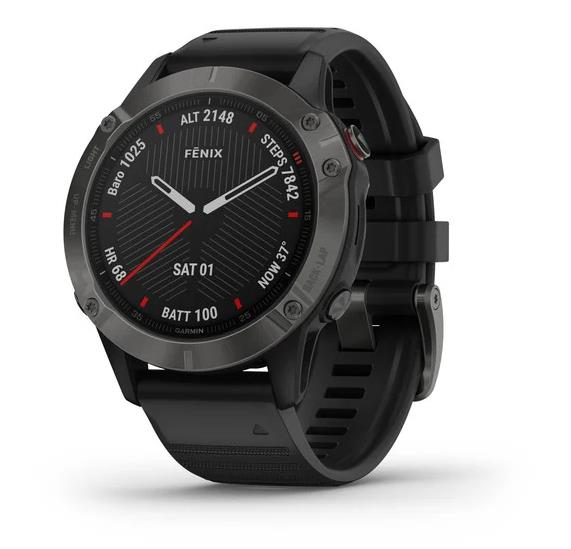 SMARTWATCH FENIX 6 SAPPHIRE/GRAY/BLACK 010-02158-11 GARMIN