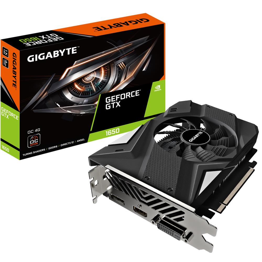 Graphics Card GIGABYTE NVIDIA GeForce GTX 1650 4 GB