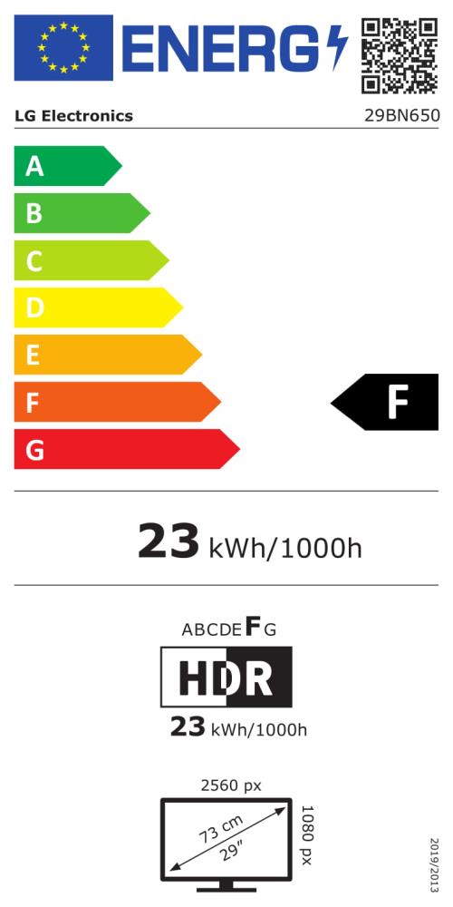 LG 29BN650-B 29" 21 : 9