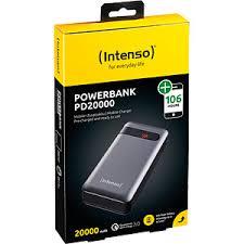 POWER BANK USB 20000MAH QC3.0/ANTHRACITE PD20000 INTENSO