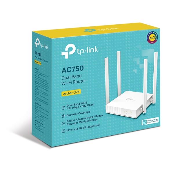 TP-LINK 750 Mbps 1 WAN 4x10/100M