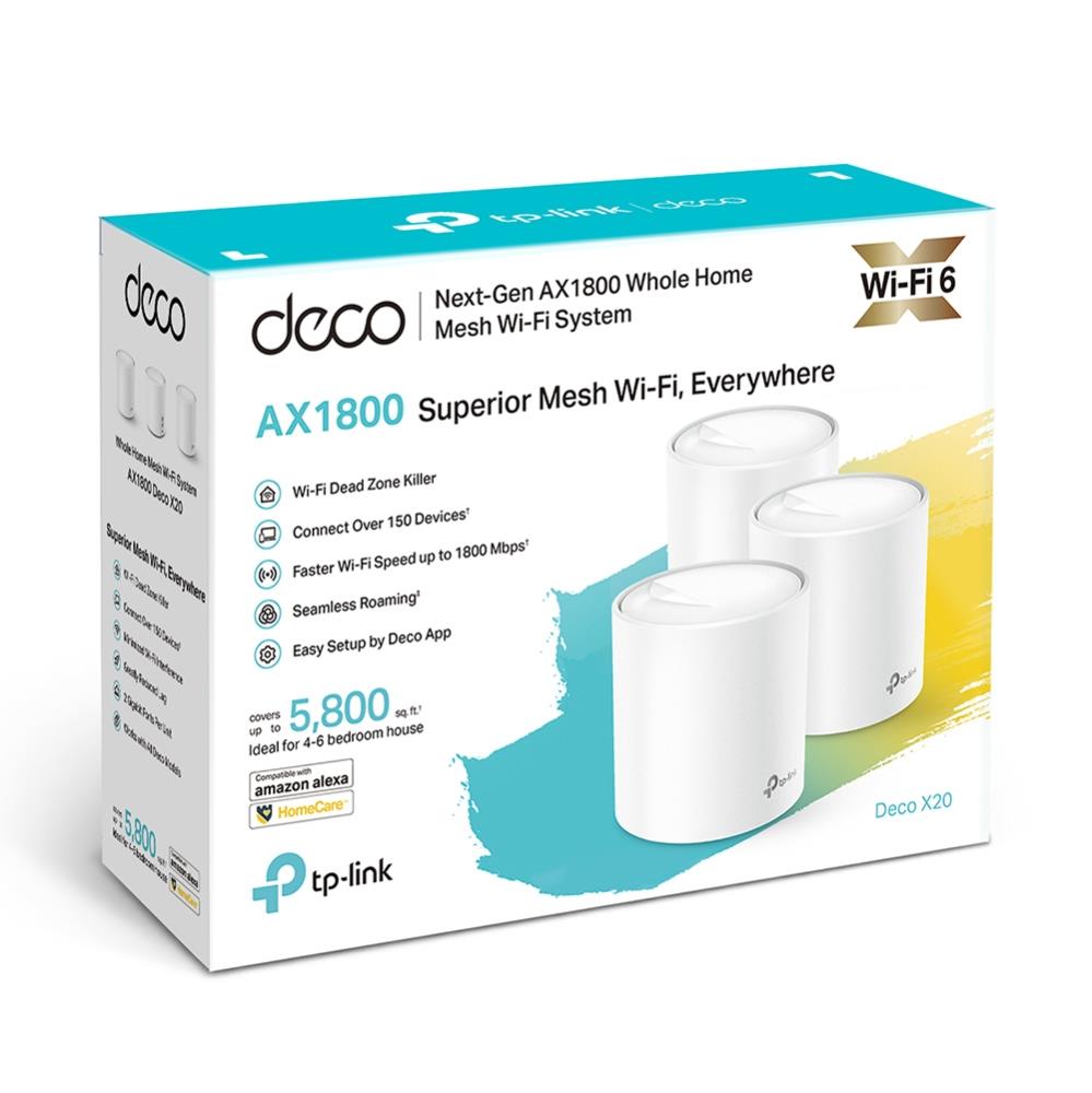 TP-LINK Wireless Router 2-pack 1800 Mbps