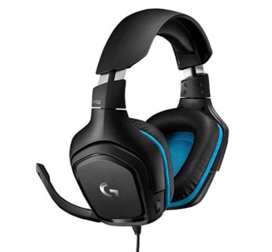 HEADSET GAMING G432/BLACK 981-000770 LOGITECH