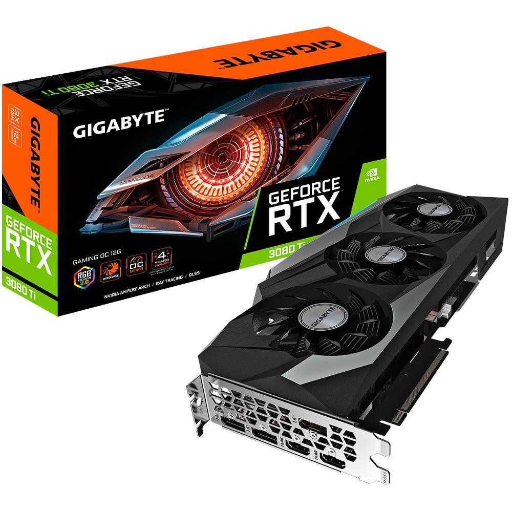 Graphics Card GIGABYTE NVIDIA GeForce RTX 3080 Ti 12 GB