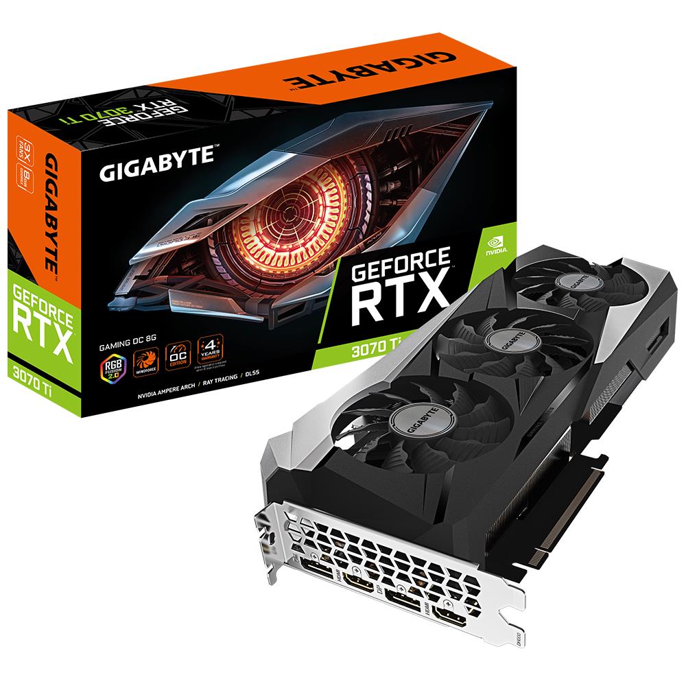GIGABYTE NVIDIA GeForce RTX 3070 Ti 8 GB 256 bit