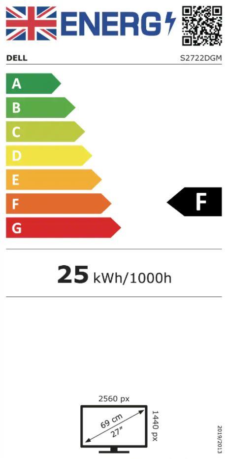 DELL S2722DGM 27" Gaming/Curved