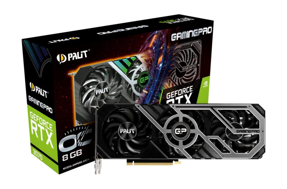 Graphics Card PALIT NVIDIA GeForce RTX 3070 8 GB