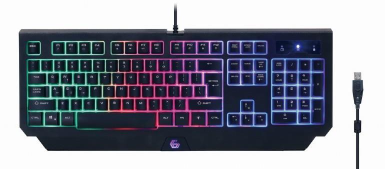 KEYBOARD USB GAMING KIT ENG/PHANTOM GGS-UMGL4-01 GEMBIRD