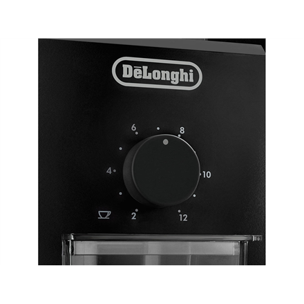 Coffee Grinder Delonghi KG 79 110 W Coffee beans capacity 120 g Number of cups 12 pc(s) Black