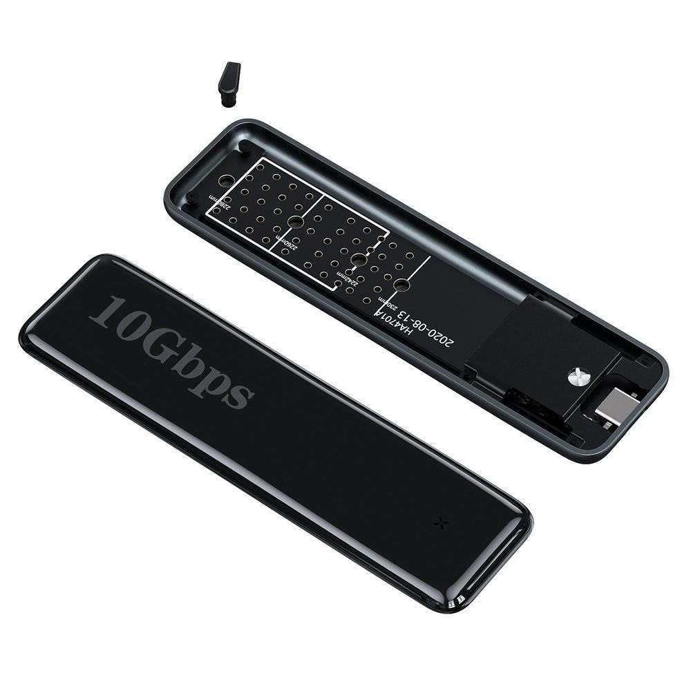 SSD ACC ENCLOSURE M.2/SPACE GRAY CAYPH-F0G BASEUS