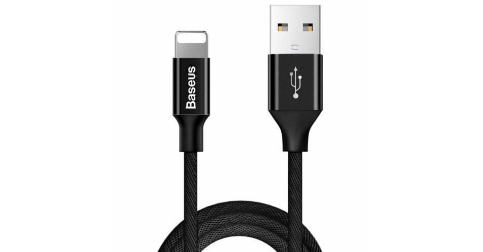 CABLE LIGHTNING 3M/BLACK CALYW-C01 BASEUS