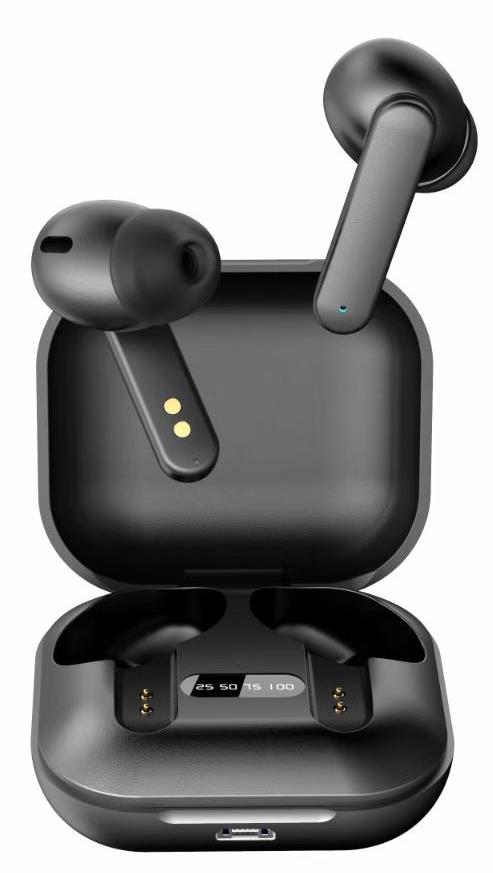 HEADSET BLUETOOTH IN-EAR/TWS BLACK FITEAR-X100B GEMBIRD