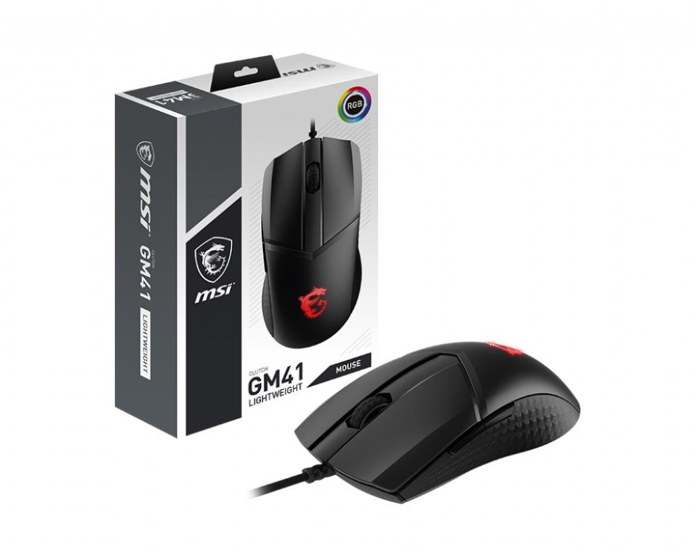 MOUSE USB OPTICAL GAMING/CLUTCH GM41 LIGHTWEIGHT V2 MSI