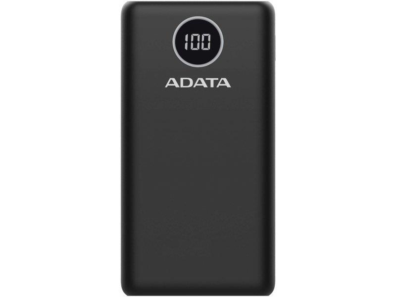 POWER BANK USB 20000MAH BLACK/AP20000QCD-DGT-CBK ADATA