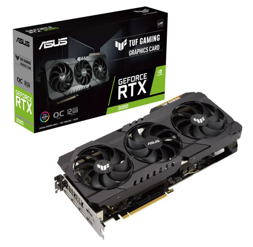 Graphics Card ASUS NVIDIA GeForce RTX 3080 12 GB
